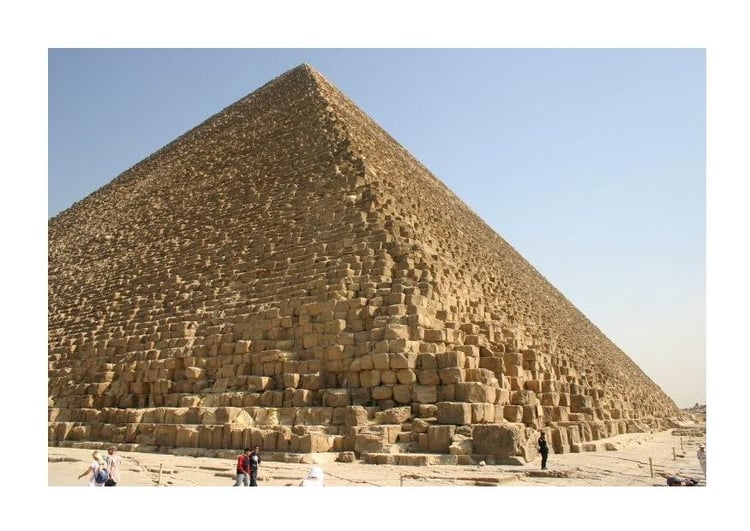 Foto Cheops Pyramide in Gizeh