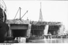 Foto Frankreich - Brest - Bau eines U-Bootbunkers