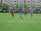 Foto Fussball spielen