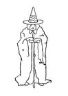 Malvorlage hexe