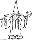 Malvorlage hexe