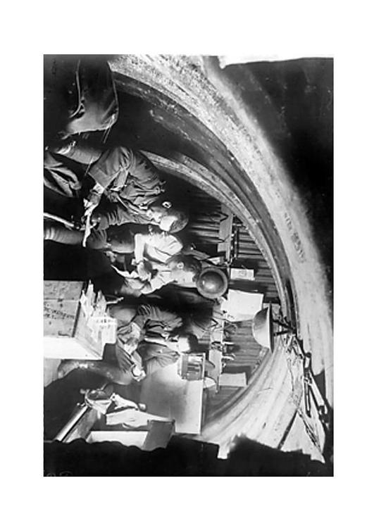 in einem Bunker