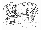 Malvorlage karneval