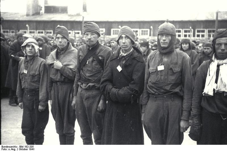 Foto Konzentrationslager Mauthausen - russische Kriegsgefangene (3)