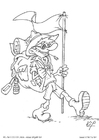 Malvorlage pfadfinder