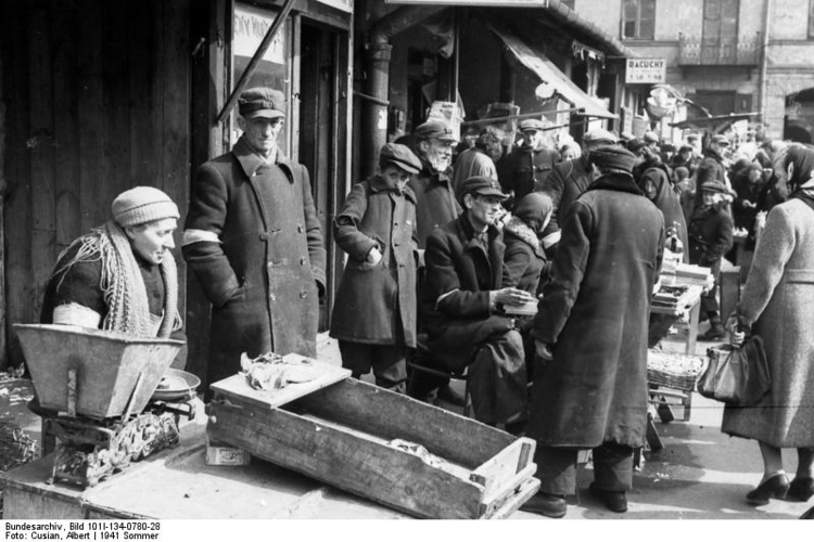 Foto Polen - Warschauer Ghetto . Marktplatz (2)