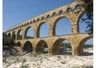 Fotos römisches Aquadukt, Nimes, Frankreich