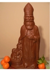 Foto Sankt Nikolaus aus Schokolade