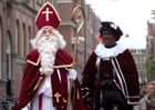 Sankt Nikolaus und Knecht Ruprecht Foto