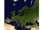 Satellitenfoto Europa