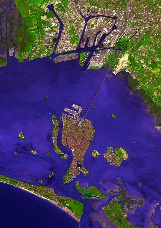 Satellitenfoto Venedig