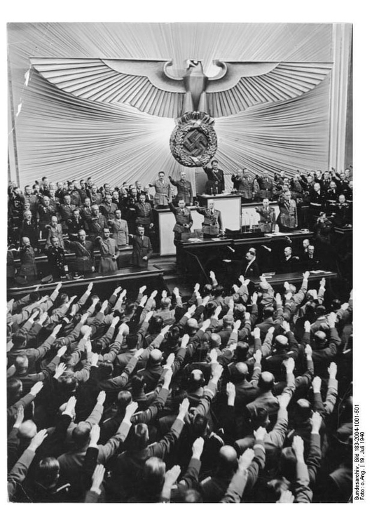 Foto Sitzung im Reichstag
