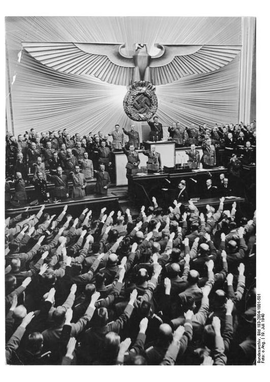 Sitzung im Reichstag