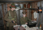 Foto unterirdischer Schutzbunker