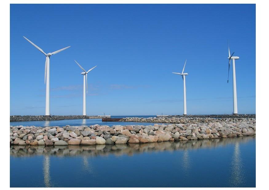 Foto WindmÃ¼hle - Windenergie