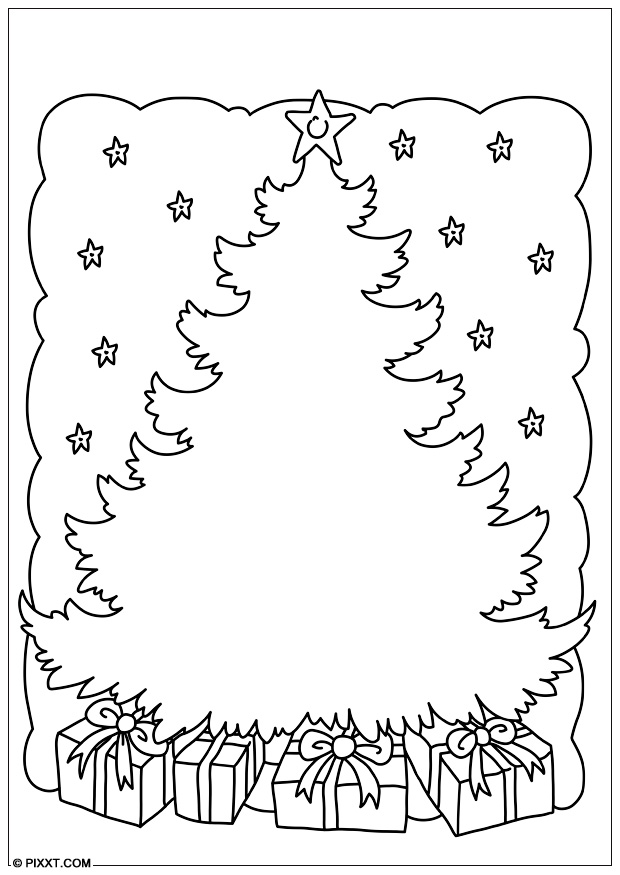 Schablonen-Zauber für den Weihnachtsbaum: Kostenlose Ausmalbilder zum Ausdrucken
