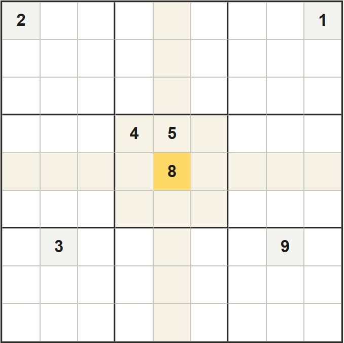 Example of a sudoku being solved