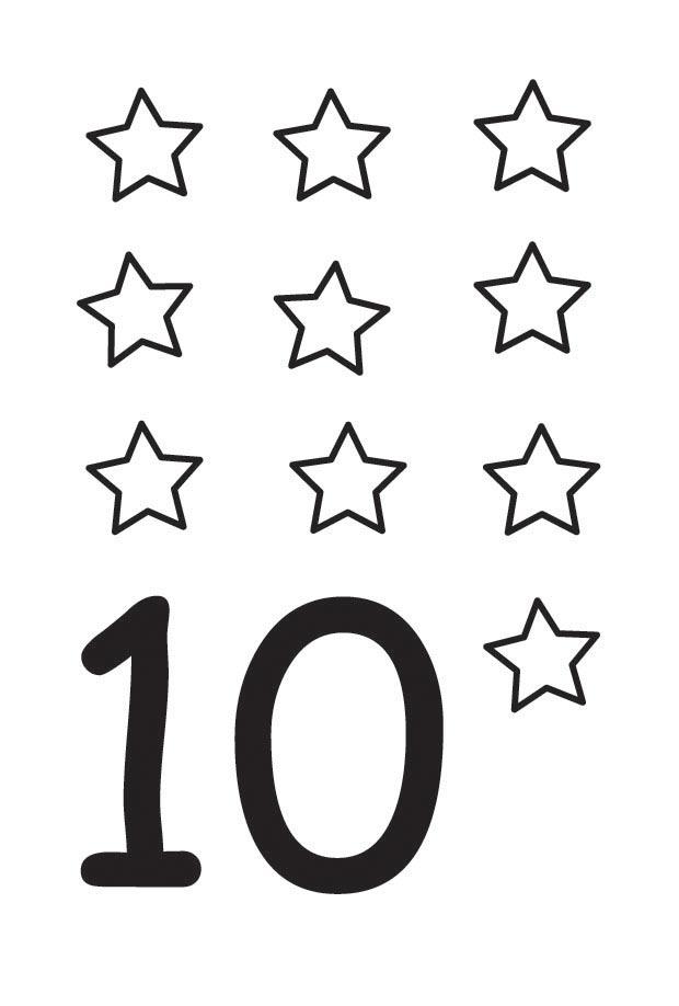 10 Malvorlage 10