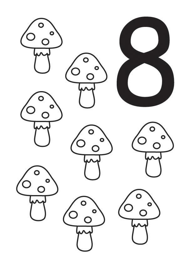 8 Malvorlage 8