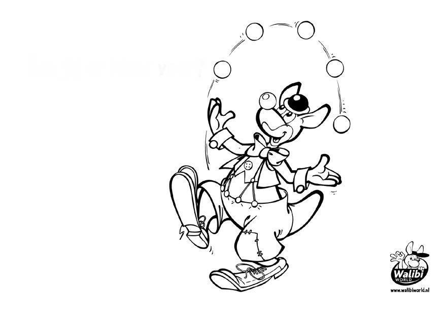 jongleur Malvorlage jongleur