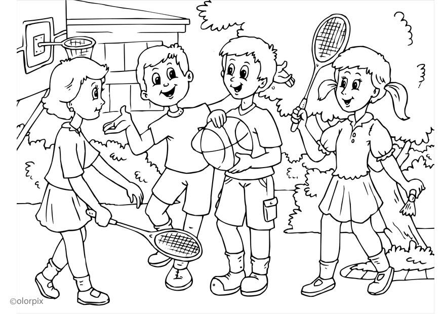 a01 - freundschaft Malvorlage a01 - freundschaft