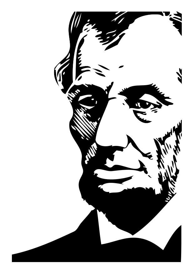 abraham lincoln Malvorlage abraham lincoln