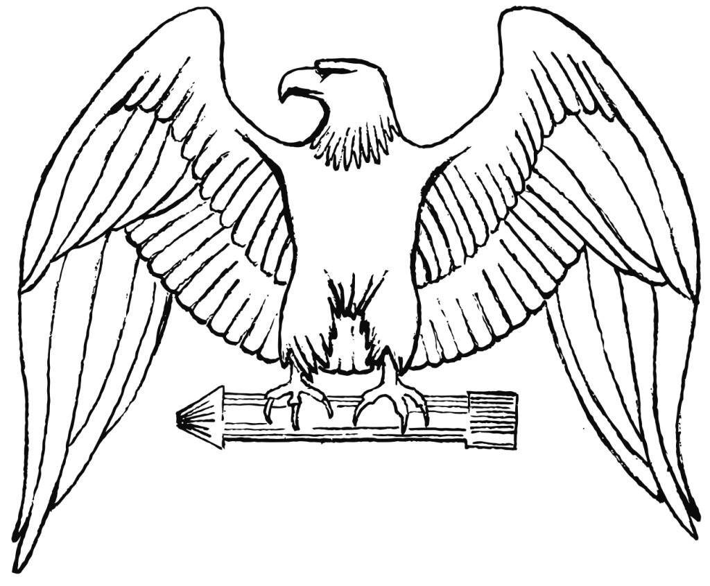 Malvorlage adler