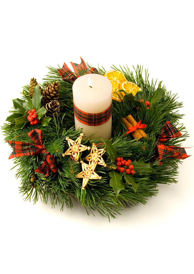 adventskranz Foto adventskranz