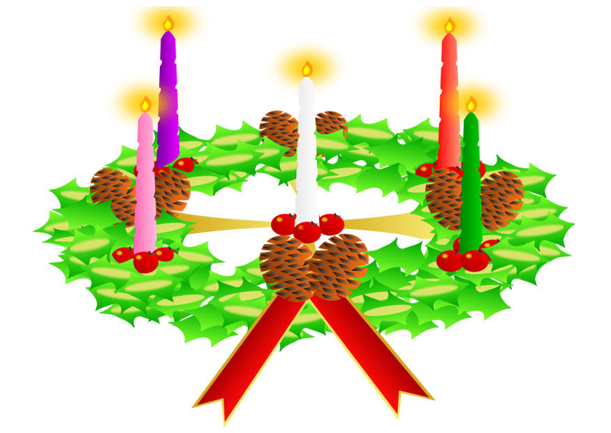 adventskranz Bild adventskranz