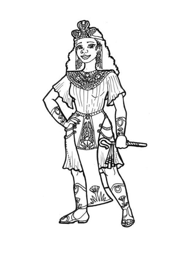 Agyptische prinzessin Malvorlage Agyptische prinzessin