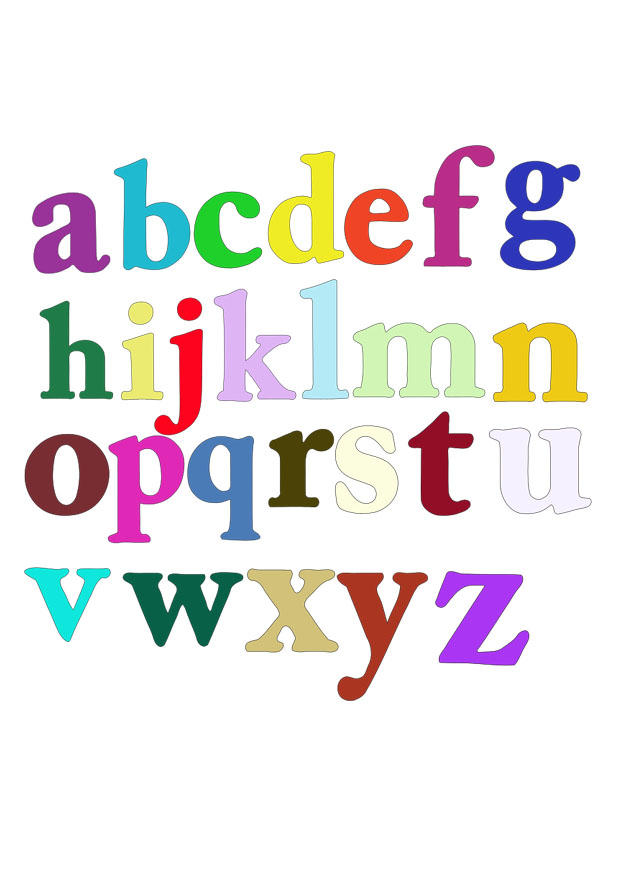 alphabet Bild alphabet