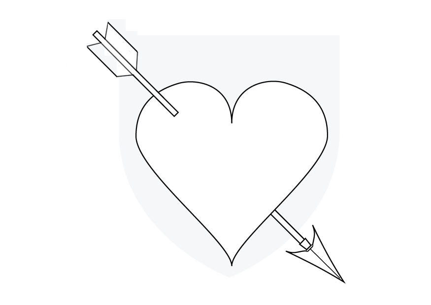 amorherz Malvorlage amorherz