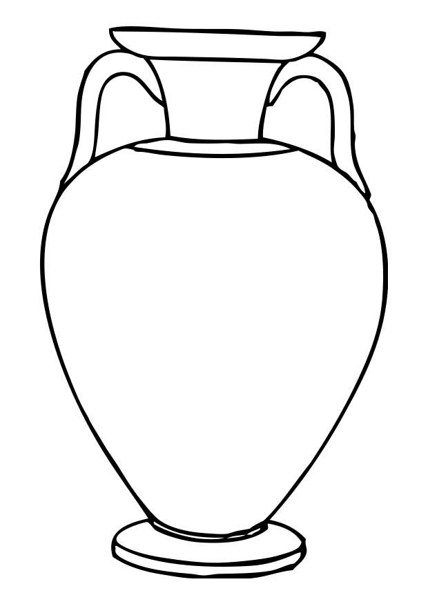 amphore Malvorlage amphore