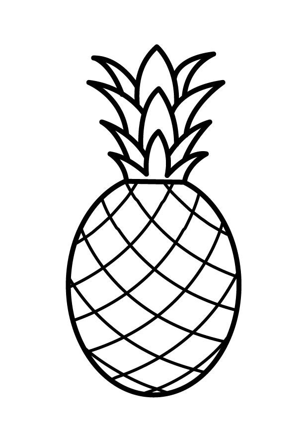 ananas Malvorlage ananas