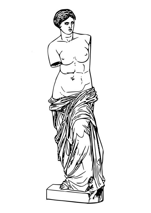 Malvorlage aphrodite