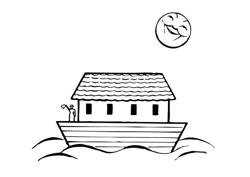 arche noah Malvorlage arche noah