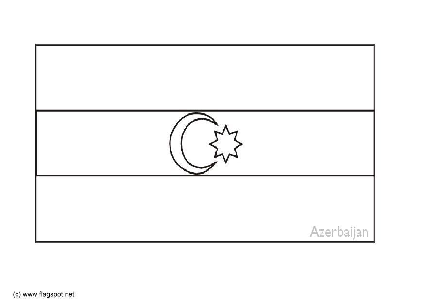 aserbeidschan Malvorlage aserbeidschan