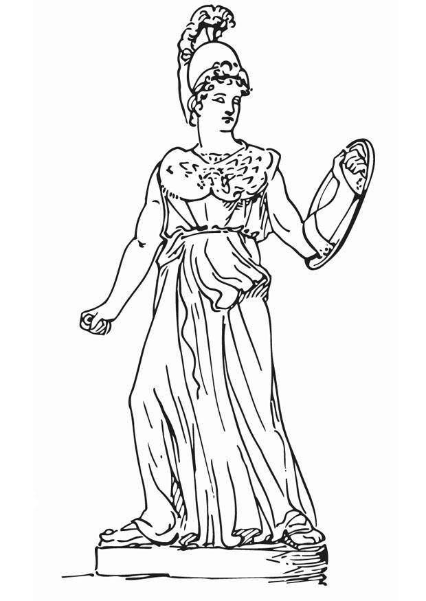 athena Malvorlage athena