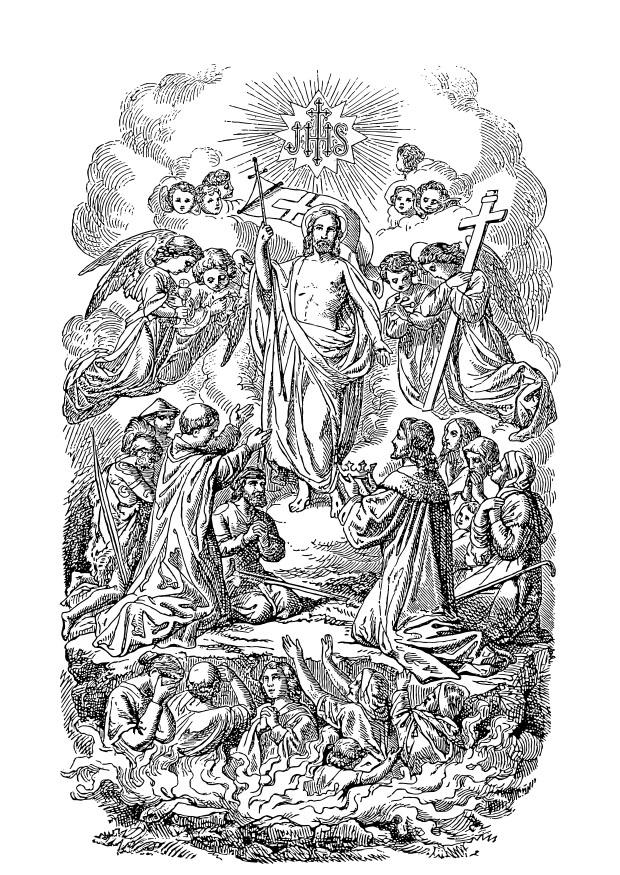 auferstehung jesus Malvorlage auferstehung jesus