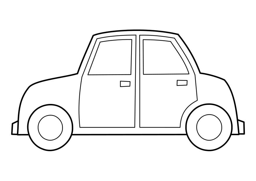 Malvorlage auto