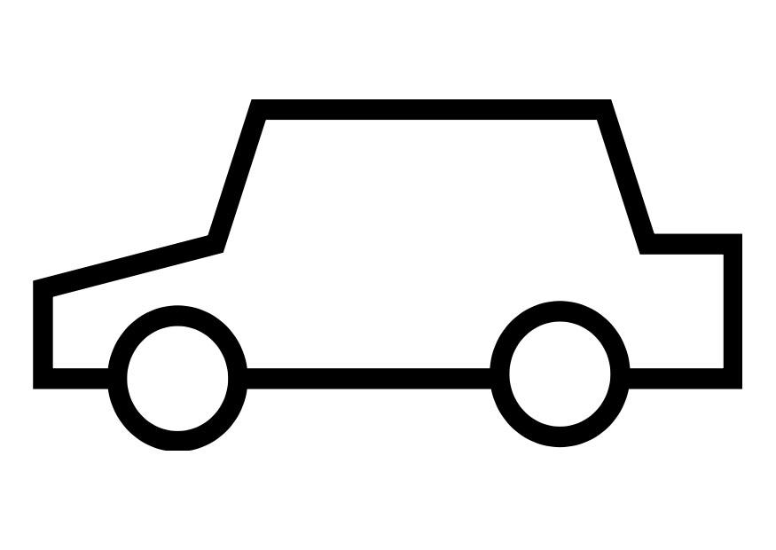 auto Malvorlage auto