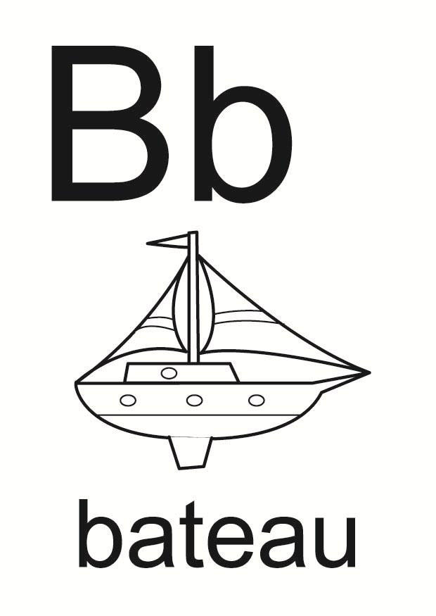 b Malvorlage b