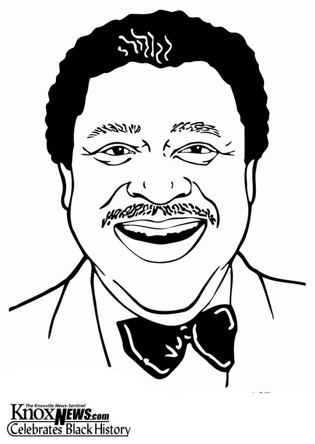 Malvorlage b. b. king