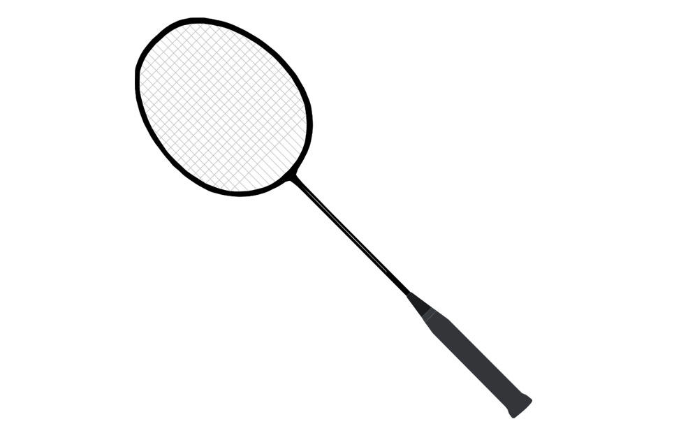 badmintonschlA¤ger Malvorlage badmintonschlA¤ger
