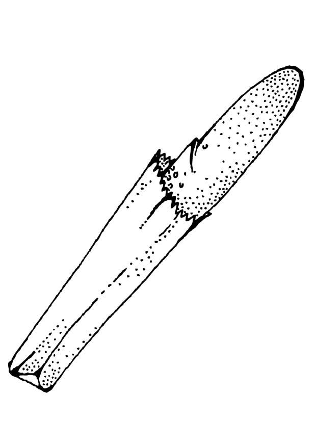 baguette Malvorlage baguette