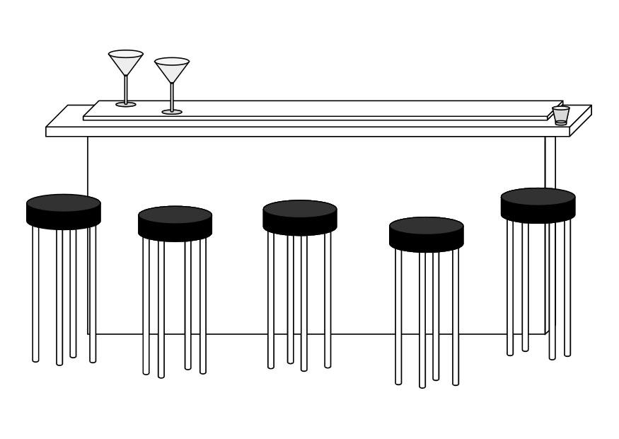 bar Malvorlage bar