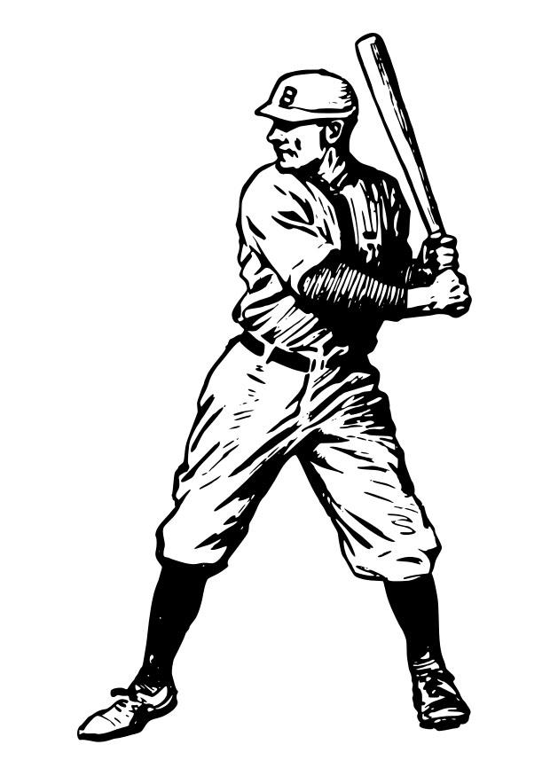baseball Malvorlage baseball