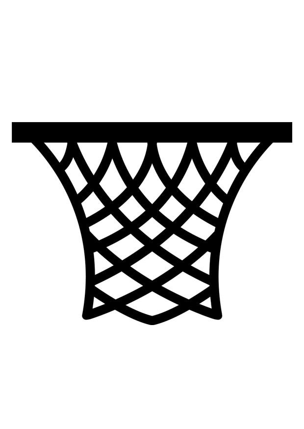 basketballkorb Malvorlage basketballkorb