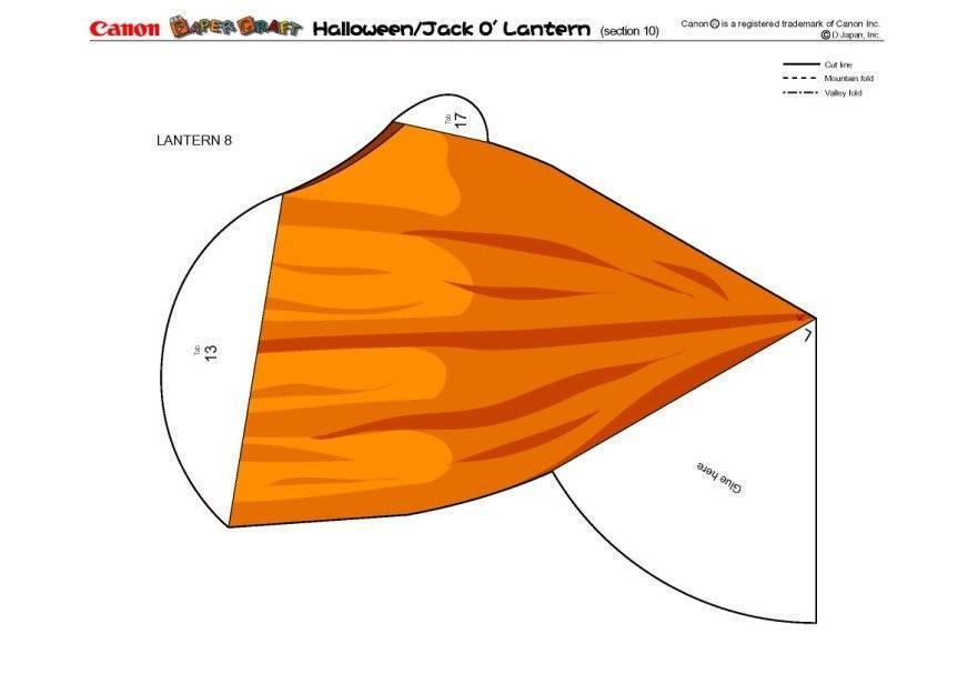 Basteln kA¼rbis 10
