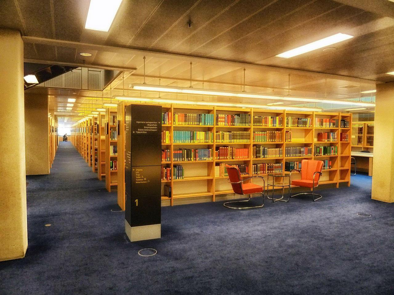 bibliothek Foto bibliothek